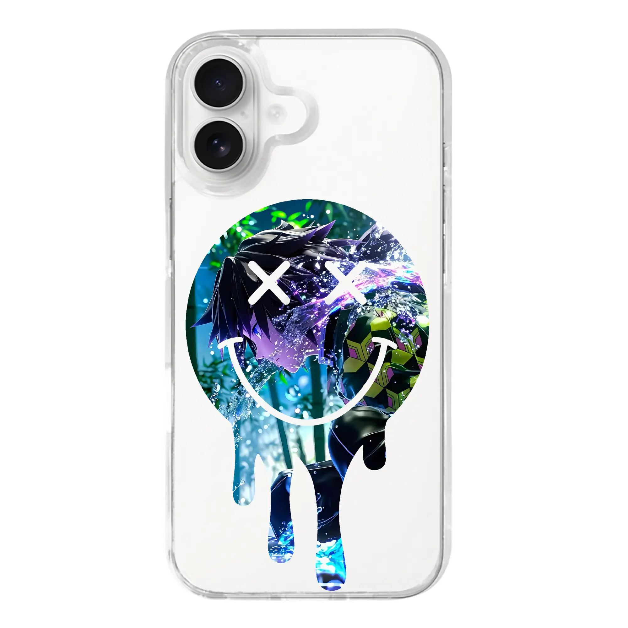 鬼滅の刃 グッズ,冨岡 義勇 - iPhone 17シリーズ 透明スマホケース – 薄型・耐衝撃・精密フィット保護カバー